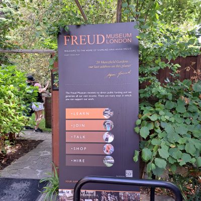 Visit to The Freud Museum